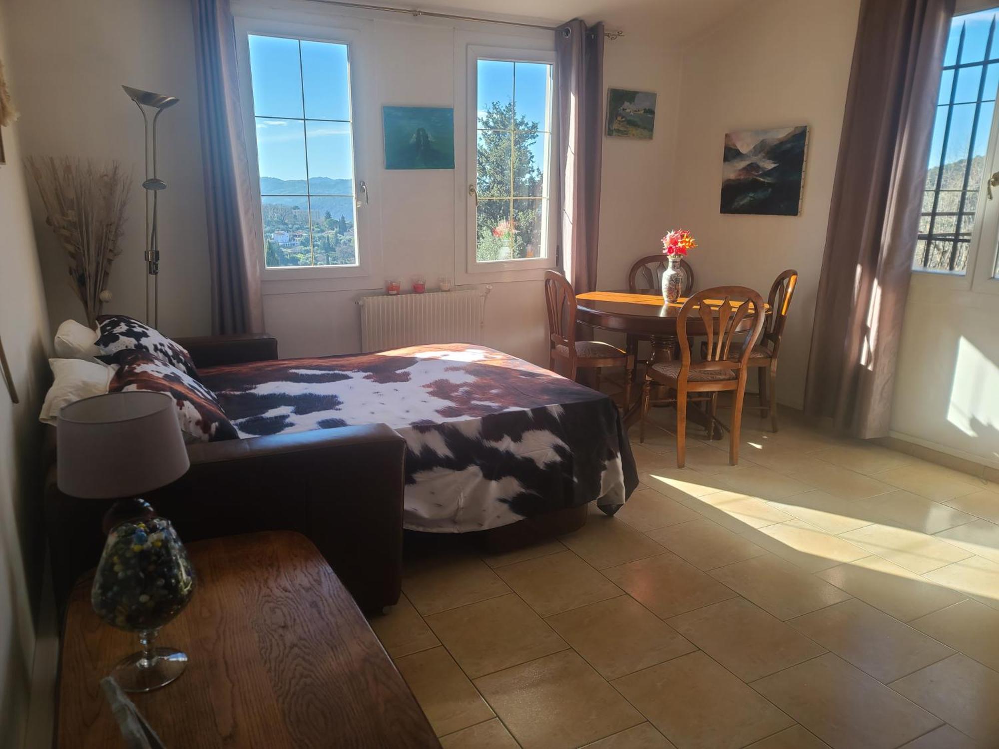 De 1 A 6 Avec Terrasse Solarium, Vue Panoramique Et Parking Gratuit Grasse Exterior foto